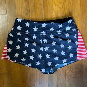 Rabbit run shorts- Stars and Stripes